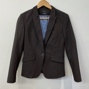 RW&CO, Brown, Blazer, One Button, Size 4
